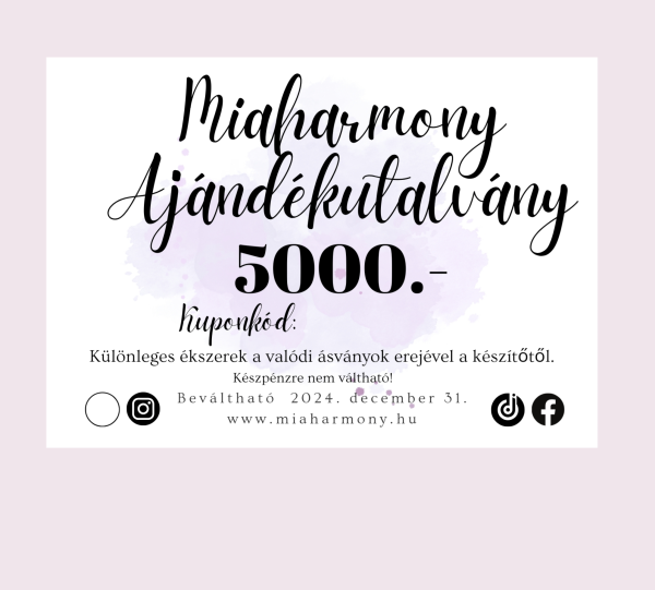 Ajándékutalvány 5000.-