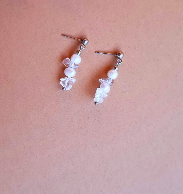 Blossom szett karkötővel és hegyikristályos gyöngy fülbevalóval - Image 8